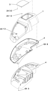 Rh Console Assembly Diagram and Parts List for 74960CP (311000001-311999999)(2011) Toro Lawn Mower