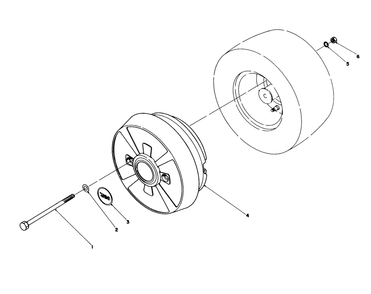 Wheel Weight Kit Model No. 59159 (Optional) Diagram and Parts List for 57360 7000001 - 7999999 Toro Lawn Tractor