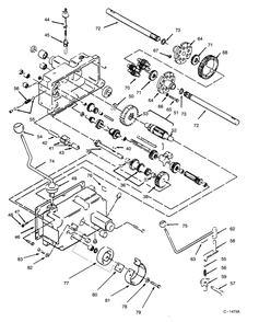 Transmission 8-Speed Diagram and Parts List for 73362 6900001 - 6999999 Toro Lawn Tractor