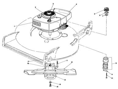 Engine Assembly Diagram and Parts List for 20570 3000001 - 3999999 Toro Lawn Mower