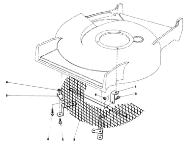 Leaf Shredder Kit No. 59105 (Optional) Diagram and Parts List for 20700 0000001 - 0999999 Toro Lawn Mower