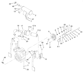 Part Location Diagram of 103-0059 Toro DISCONTINUED