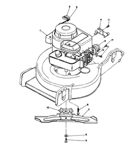 Engine Assembly Diagram and Parts List for 20182 39000001 - 39999999 Toro Lawn Mower