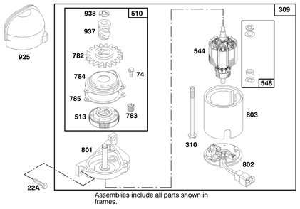 Engine Gts 150 Diagram and Parts List for 20778 7900001 - 7999999 Toro Lawn Mower