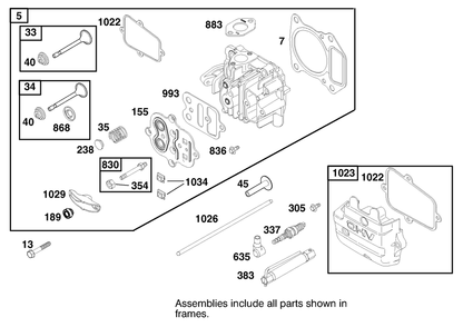 Engine Gts-200 Diagram and Parts List for 20786 9900001 - 9999999 Toro Lawn Mower