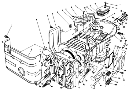 Engine Assembly Diagram and Parts List for 30165 3900001 - 3999999 Toro Lawn Tractor Accessories