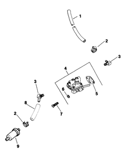 Fuel Pump-Engine Kohler Model No. M18qs-24657 (Continued) Diagram and Parts List for 30718 2000001 - 2999999 Toro Lawn Tractor