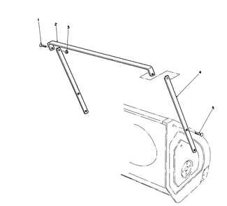 Drift Breaker Assembly No. 66-7970 (Optional) Diagram and Parts List for 38573 9000001 - 9999999 Toro Snow Blower