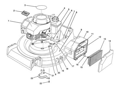 Part Location Diagram of 51-0402 Toro DISCONTINUED