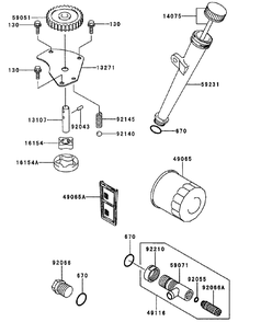 Carburetor Assembly Diagram and Parts List for 30261TE (240000001-240999999)(2004) Toro Lawn Mower