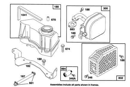 Engine Gts 150 Diagram and Parts List for 26630B 4900001 - 4999999 Toro Lawn Mower