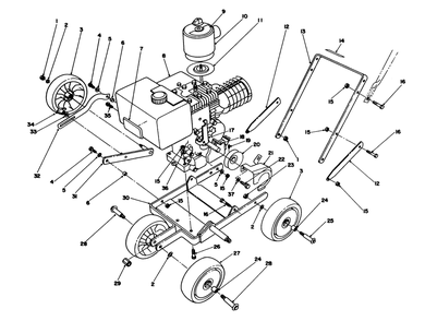 Part Location Diagram of 52-0550 Toro Pulley-Engine