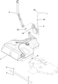 Part Location Diagram of 116-3370 Toro CLIP-SPACER