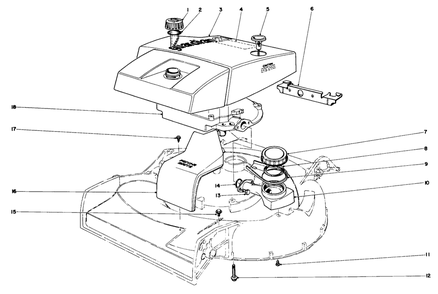 Engine Assembly Model No. 21273 Diagram and Parts List for 21173 3000001 - 3999999 Toro Lawn Mower