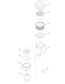 Automatic Pressure Control Assembly No. 136-4012 Diagram and Parts List for 25208 400000000 - 999999999 Toro Lawn Tractor Accessories