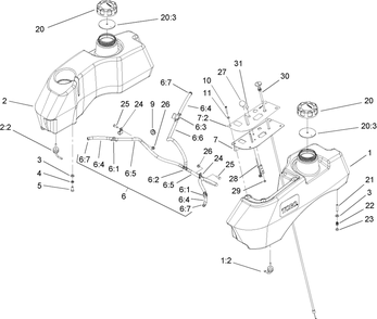 Part Location Diagram of 107-2148 Toro Decal-Panel, Control
