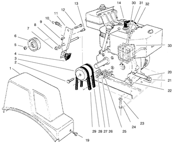 Part Location Diagram of 42-671 Toro Screw/Washer, Model 38591