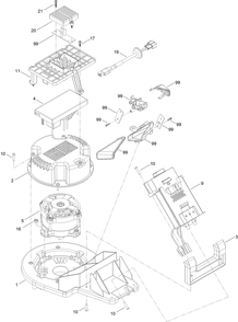 Part Location Diagram of 144-6489 Toro Support-Receiver