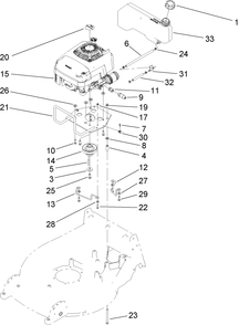 Part Location Diagram of 103-6135 Toro Guide-belt blade