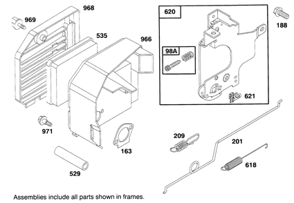 Engine Gts 150 Diagram and Parts List for 20764BC 49000001 - 49999999 Toro Lawn Mower