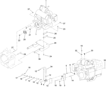 Part Location Diagram of 132-4012 Toro Clamp