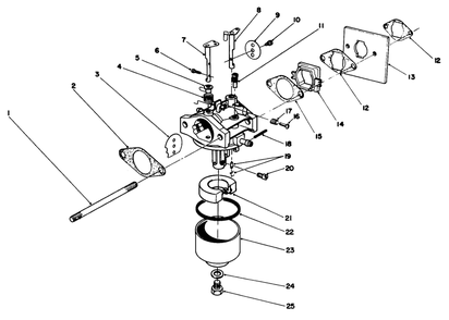 Engine Assembly Model No. 47ph7 (Continued) Diagram and Parts List for 22700C 8000001 - 8999999 Toro Lawn Mower