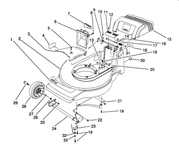 Part Location Diagram of 71-8740 Toro Rh Axle Retainer