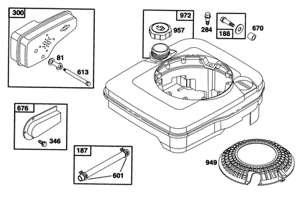 Engine Model 124702-3115-01 Diagram and Parts List for 20435 39000001 - 39999999 Toro Lawn Mower