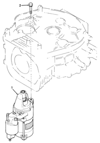 12hp Engine Starter Assembly Diagram and Parts List for 32-120EA1 1000001 - 1999999 Toro Lawn Tractor