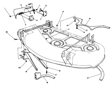 Grass Collection System Model No. 30751 (Optional)(Continued) Diagram and Parts List for 30718 1000001 - 1999999 Toro Lawn Tractor