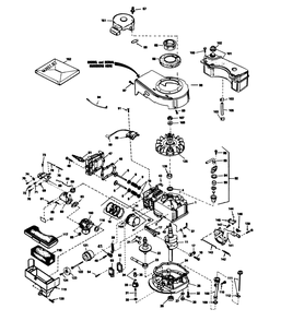 Engine Tecumseh Model No. Tvs90-43228d Diagram and Parts List for 16775 4000001 - 4999999 Toro Lawn Mower