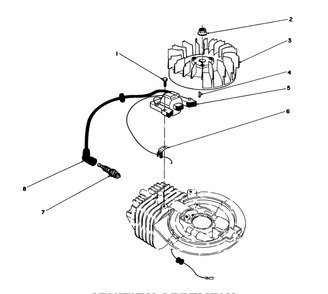 Ignition Assembly (Model No. 47pn2-6) Diagram and Parts List for 20912B 39000001 - 39999999 Toro Lawn Mower