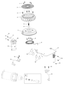 Part Location Diagram of 127-9216 Toro Ignition Coil