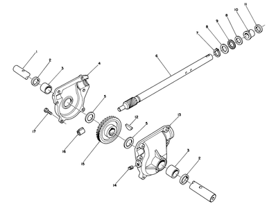 28" Auger Gearcase Assembly No. 66-8021 Diagram and Parts List for 38545 9000001 - 9999999 Toro Snow Blower