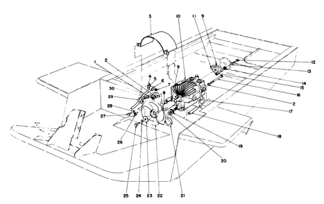 Part Location Diagram of 27-4340 Toro DISCONTINUED