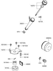 Lubrication Equipment Assembly Diagram and Parts List for 22972 402461470 - 404709999 Toro Lawn Tractor Accessories