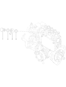 Fuel Pipe Assembly Diagram and Parts List for 72028 412410000 - 412699999 Toro Lawn Tractor