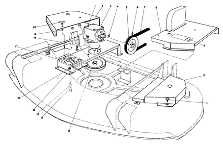 Cutting Unit Model No. 30544 (Continued) Diagram and Parts List for 30754 60402 - 69999 Toro Lawn Tractor