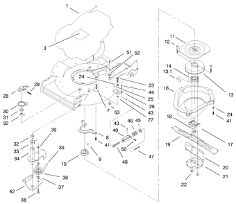 Engine & Bbc Assembly Diagram and Parts List for 22172 9900001 - 9999999 Toro Lawn Mower
