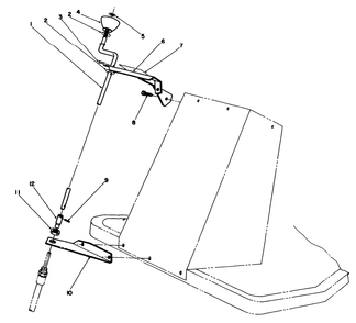 44" Snow Thrower Model No. 30761 (Optional) (Continued) Diagram and Parts List for 30754 0000001 - 0999999 Toro Lawn Tractor