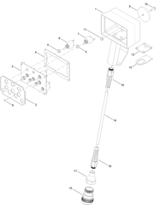 Life Jacket Assembly No. 125-1628 Diagram and Parts List for 23898 400000000 - 999999999 Toro Lawn Tractor Accessories
