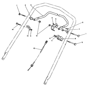 Traction Control Assembly Diagram and Parts List for 26551 9000001 - 9999999 Toro Lawn Mower