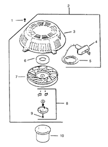 Starter System Diagram and Parts List for 30177 695001 - 699999 Toro Lawn Tractor Accessories