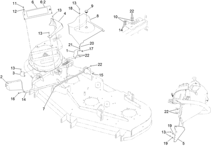 Part Location Diagram of 117-8644 Toro Cover-Belt