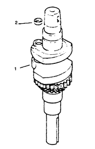 Part Location Diagram of 12-014-02 Toro Crankshaft Assembly