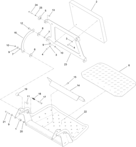 Part Location Diagram of 120-6000 Toro Bolt-Tap, Hh