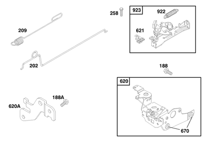 Engine Briggs And Stratton Model 12f802-1767-E1 Diagram and Parts List for 20914 8900001 - 8999999 Toro Lawn Mower