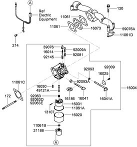 Part Location Diagram of 16073-7007 Toro Insulator