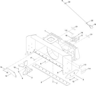 Part Location Diagram of 134-0551 Toro Decal