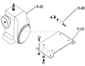 B-100 Parts Manual 9.000 Engine (fig. 9) Diagram and Parts List for 1-0141 1975 Toro Lawn Tractor